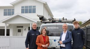 Federal Skills and Training Minister Andrew Giles visits Rosanna Heating & Cooling